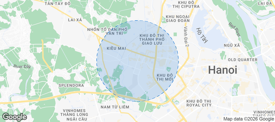 Mỹ Đình 1 Airbnb map